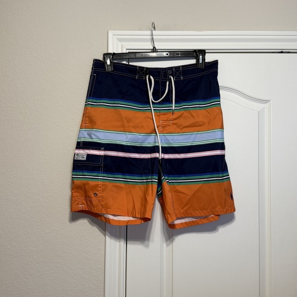 Polo Ralph Lauren Swim Trunks Men's Traveler Classic Fit Swimwear 3-Pocket Large
